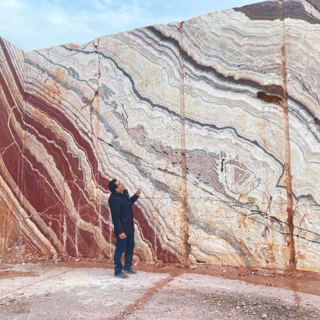 Red Tiana Marble Quarry_IRS